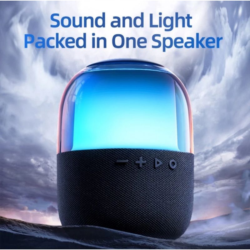 KiiP Wireless Y7 Bluetooth Speaker Portable TWS RGB LED HiFi Sound Original