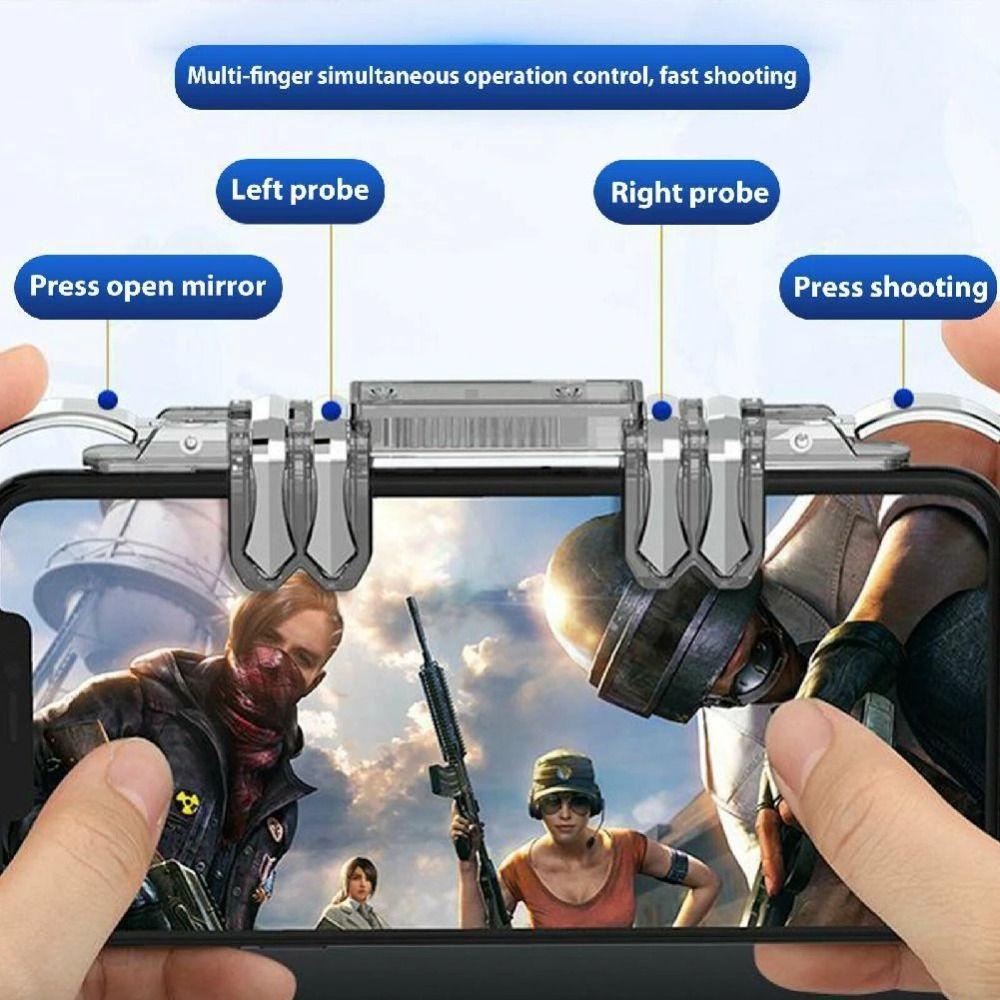 Top Aksesoris Game Handphone L1/R1 Key Aim Button Controller Triggers