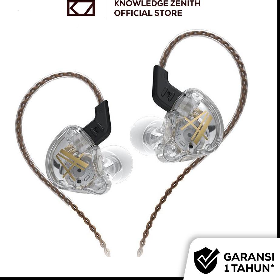 Paling Laris KZ x CCA CA2 Dynamic Driver In Ear Earphone HiFi Powerfull Bass Upgraded KZ EDX