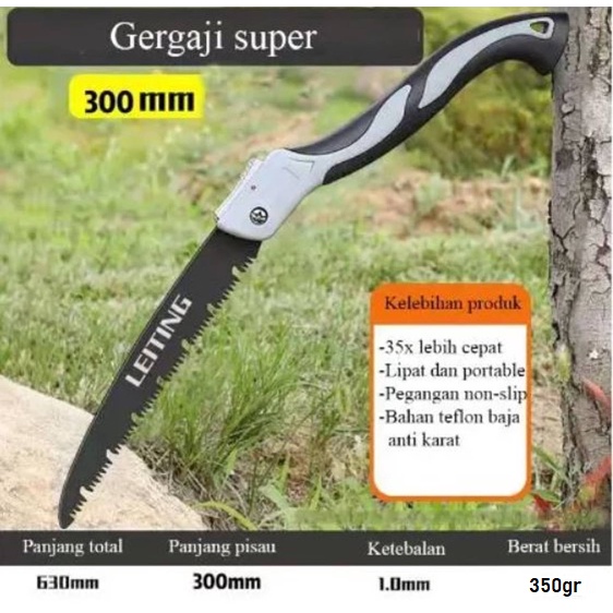 Gergaji Lipat Pohon Kayu / Gergaji Lipat / Foldable Saw / Gergaji Minimalis