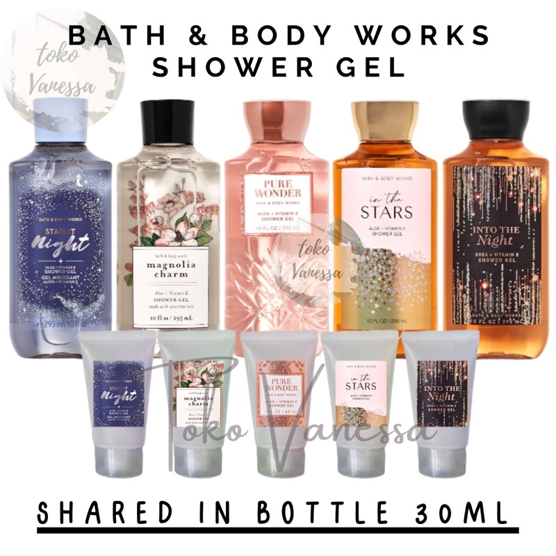 Jual BBW Bath & Body Works Shower Gel Foam Bath Share in Bottle 30ML Shopee Indonesia