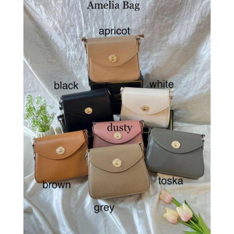 Amelia Bag Jims Honey Tas Slempang Wanita Murah Lucu Original 100% Free Box