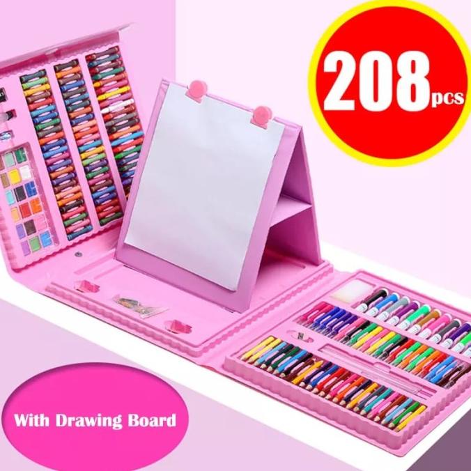 

Drawing Art Set 208 Perlengkapan Papan tulis menggambar anak