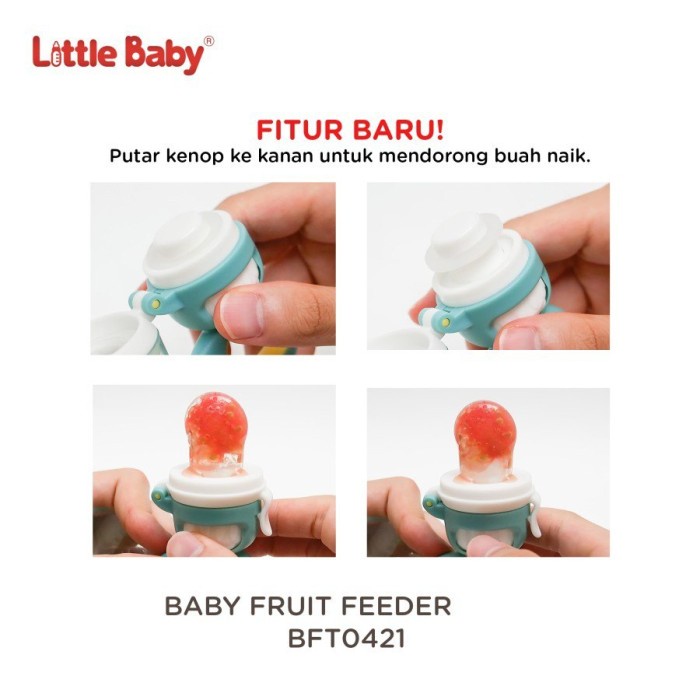 LITTLE BABY Food Feeder Fresh Fruit Feeder Empeng Buah Bayi MPASI BLW