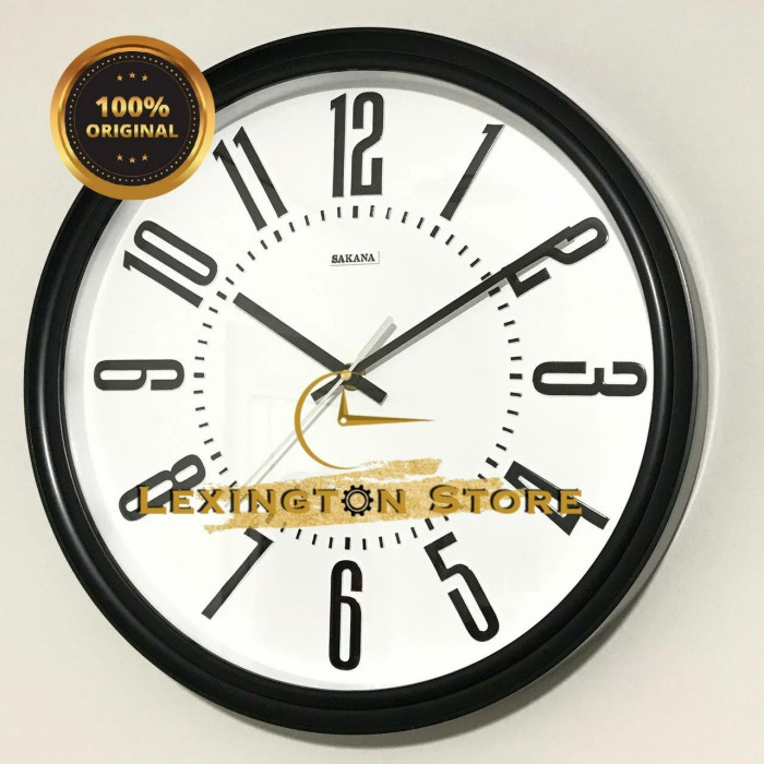 Produk Jam Dinding Sakana 550 Quartz Original / Jam Dinding Sakana 550 Murah