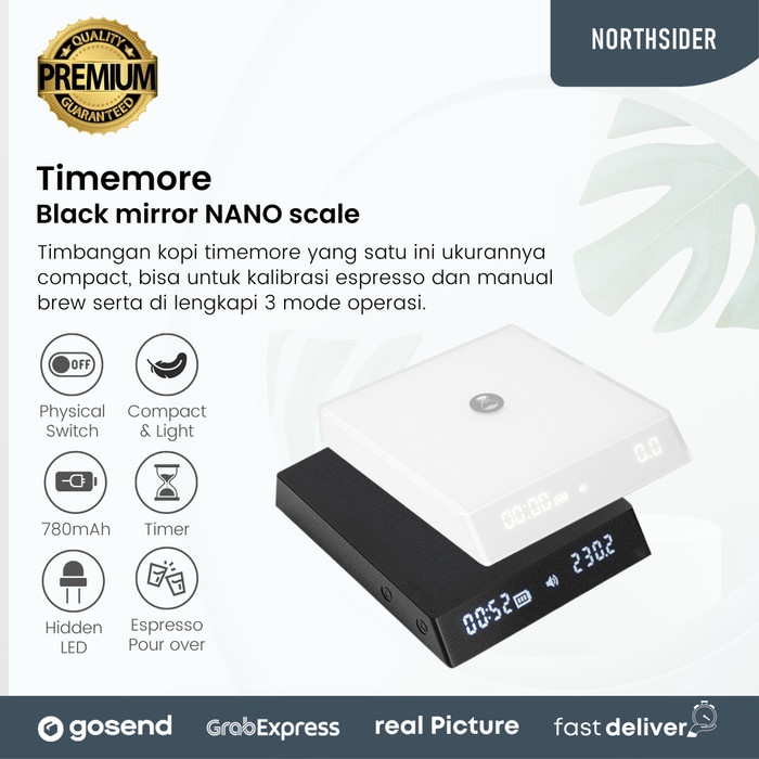 Timemore Black Mirror Nano Scale Timbangan Kopi Manual Brew Espresso