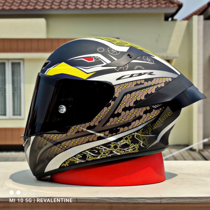 Jual KYT TT COURSE GARUDA x SAMURAI Paket Ganteng Original Helm Full