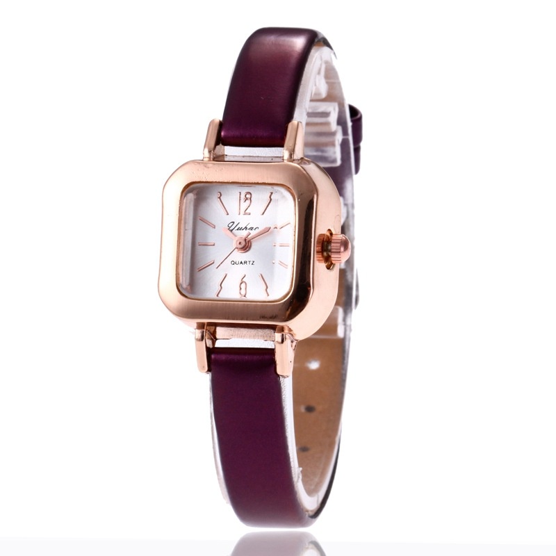 Jam Tangan Wanita  A0193 Jam Tangan Retro Temperamen Sederhana Wanita