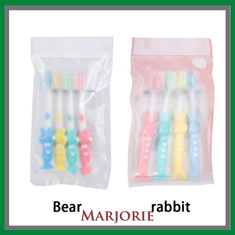 4 Pcs Sikat Gigi Anak Lucu Multiwarna Laki-Laki &amp; Perempuan/sikat Gigi Kids Brush Lembut - SD-MJD