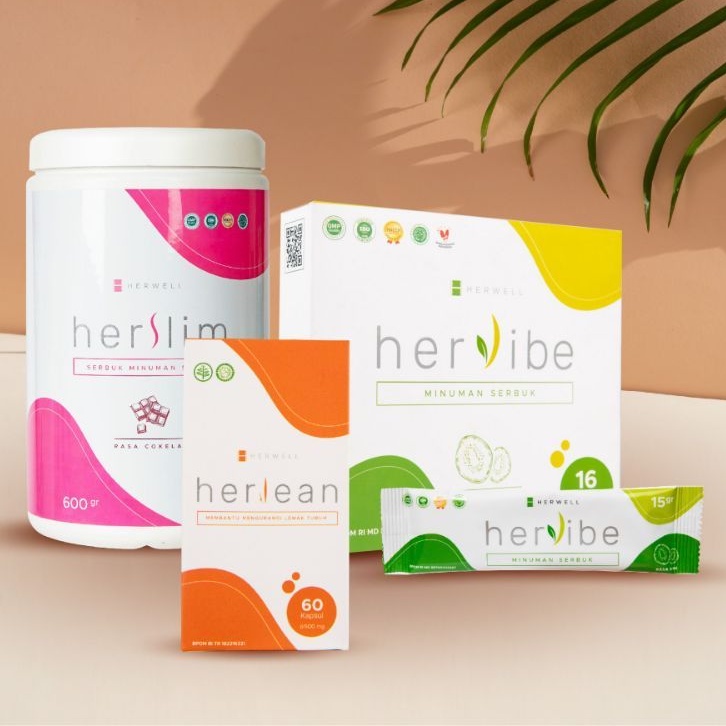 

Herwell Paket Bundling Penurun Berat Badan Sudah Halal dan BPOM Herslim Herlean Hervibe