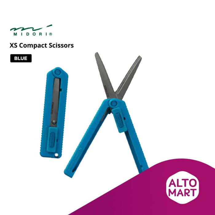 

Mudah Midori Xs Compact Scissors Gunting Lipat Mini Japan Bagus