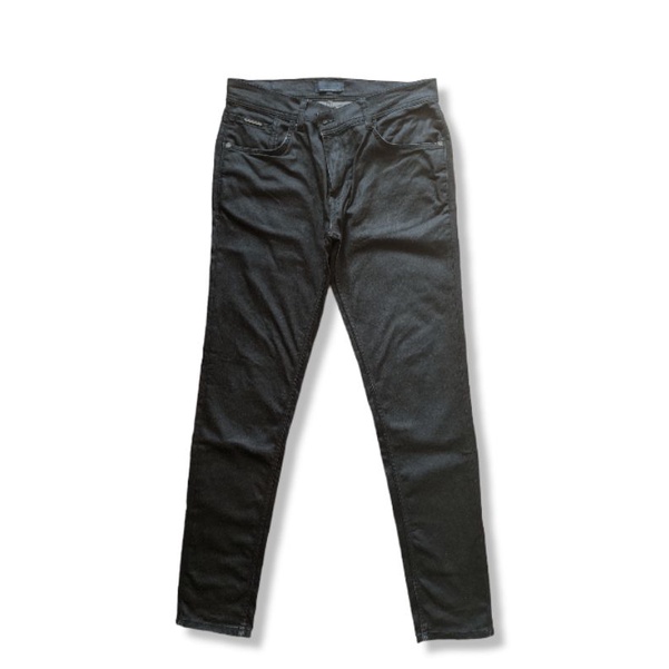 Celana zara man denim black second