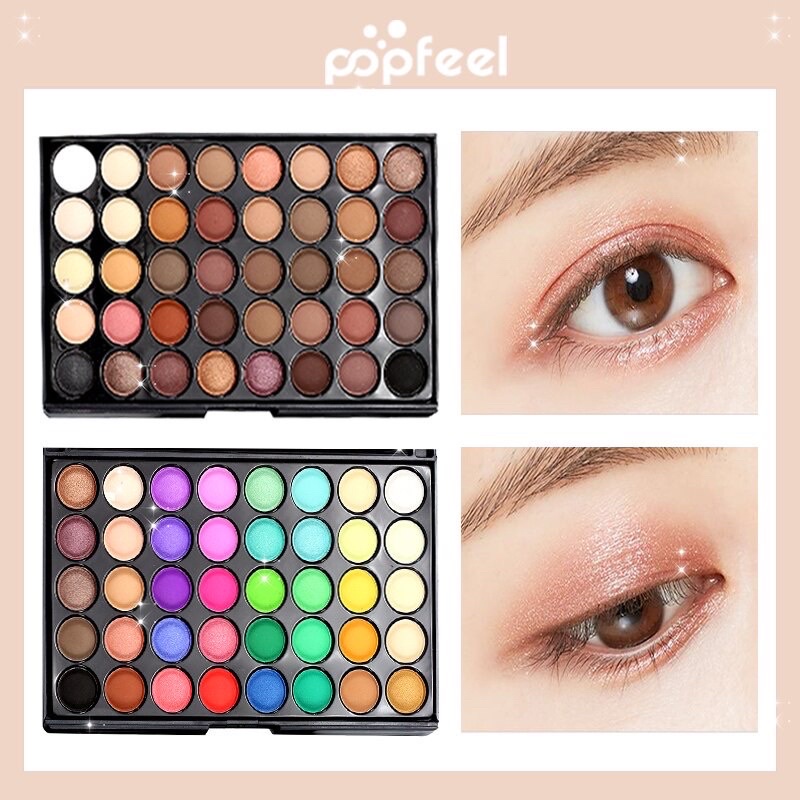 popfeel eyeshadow palette terlengkap warna - eyeshadow popfeel lengkap warna