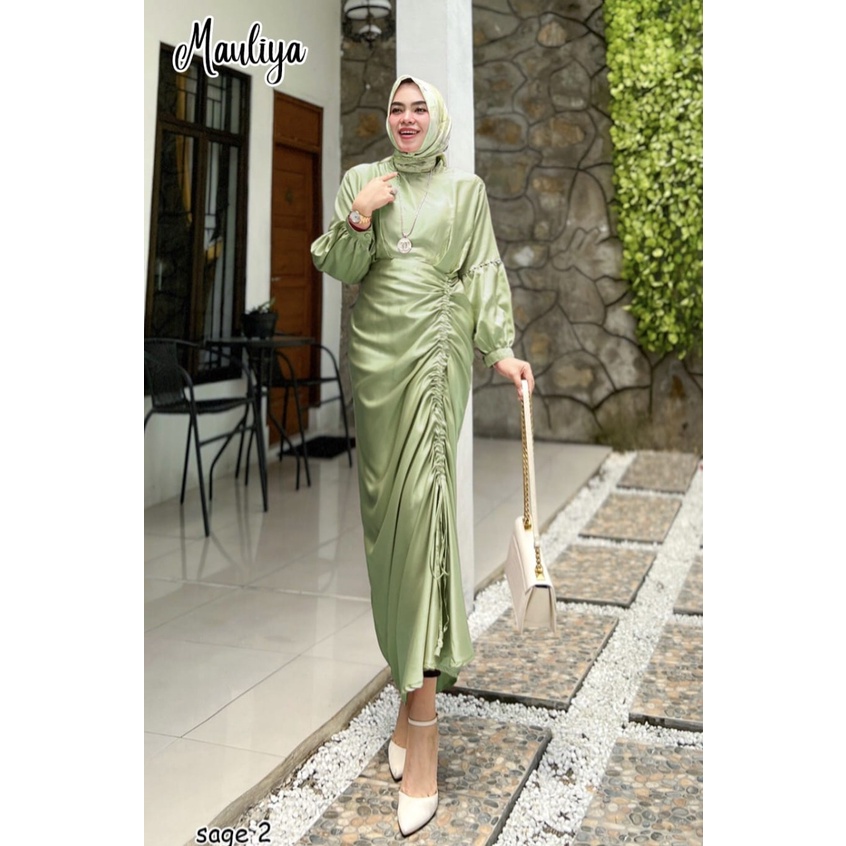 GAMIS KONDANGAN POLOS MAULIYA DRESS KONDANGAN SIMPLE