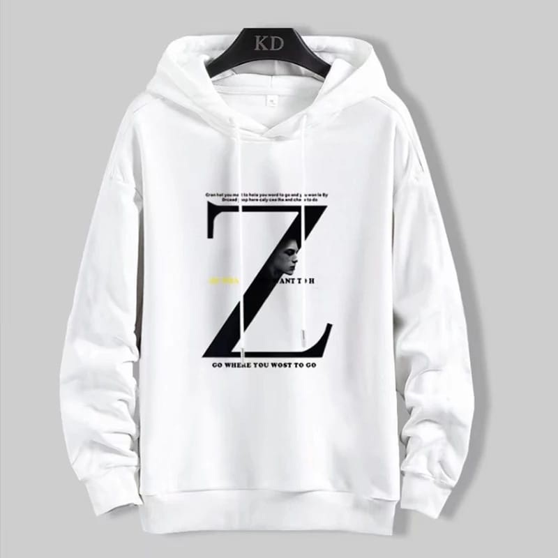 Sweater Pria Grosir Berkualitas -  Z Anime Letter Sweater