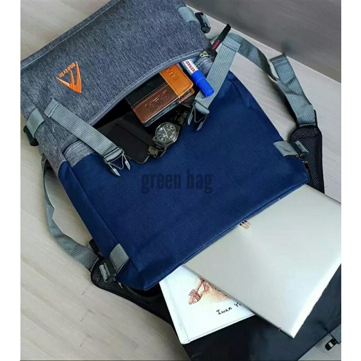 Backpack Doubel Decker_Tas Ransel Anak Laki Laki Tas Sekolah Anak Sd Smp Sma Ransel Backpack Cowok Cewek Kuliah Kerja Kantor Jalan Terbaru - Tas Pria Tas Wanita