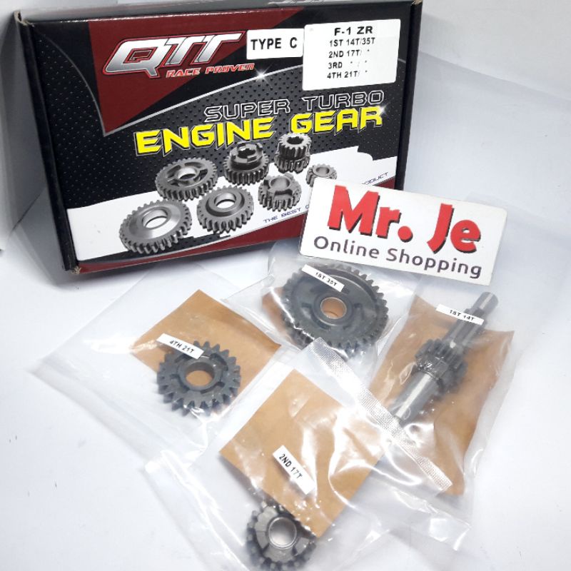 Gigi rasio QTT fizr f1zr force 1 type c