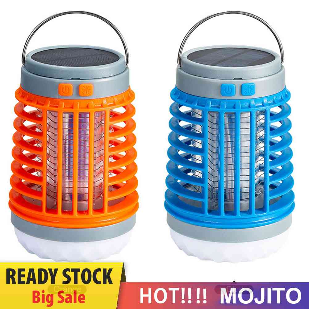 Lampu Senter LED Tenaga Surya Anti Nyamuk / Lalat / Serangga Untuk Tenda Camping