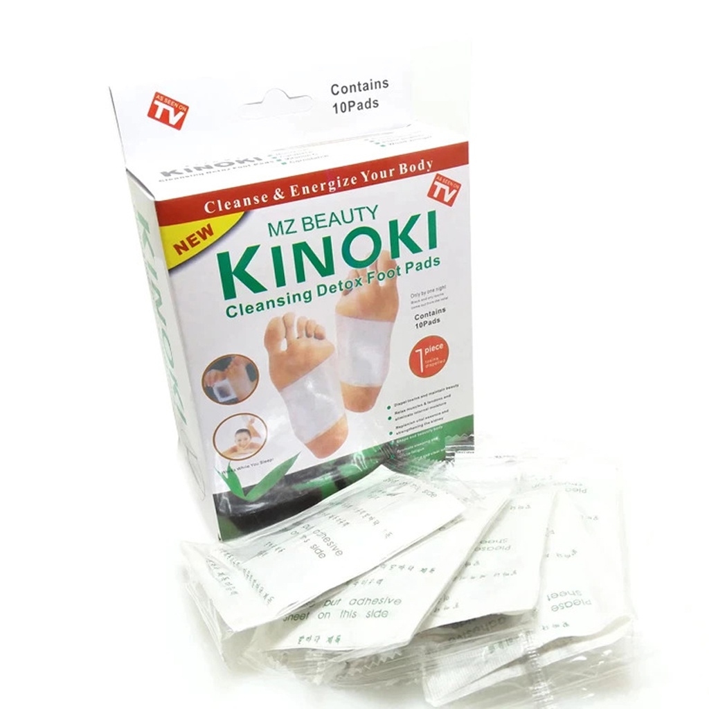 INFY - 1 Box 10 Pcs Koyo Kaki Kinoki White - Koyo Kaki Kinoki Detox R808