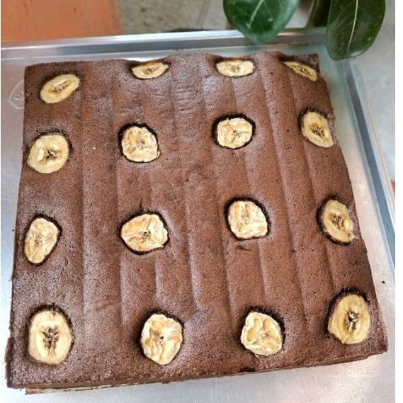 

Banana cake / Bolu pisang coklat panggang