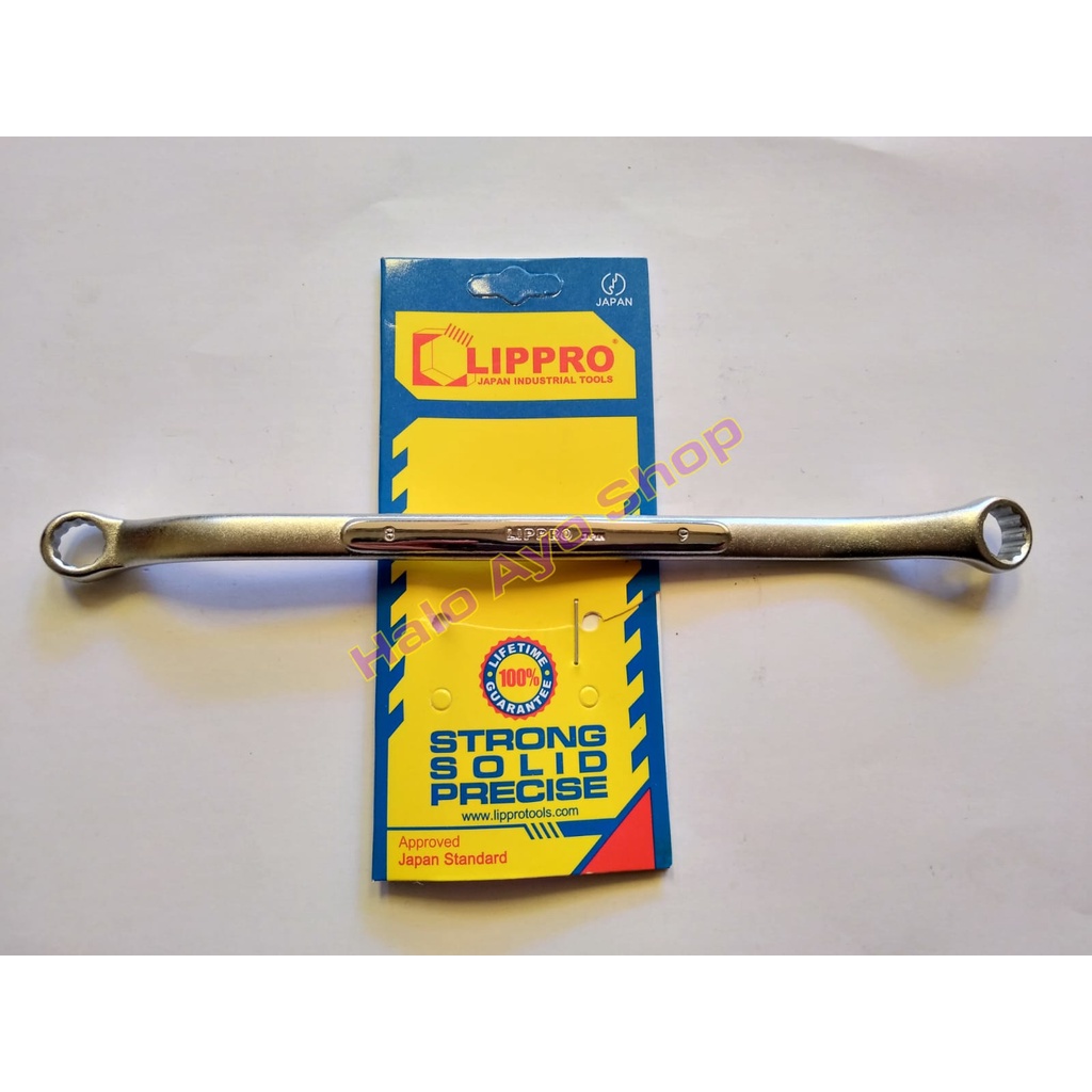 Kunci Ring Ring 9mm x 8mm Double Ring Wrench 9mm x 8mm