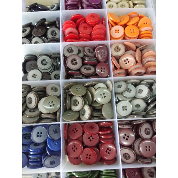 kancing dove besar dan kecil / kancing baju