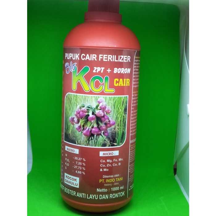 Ker3n KCL Cair Pupuk KCL Bio KCL Pupuk Cair zpt Boron Ferilizer Boster 1 L ,i@
