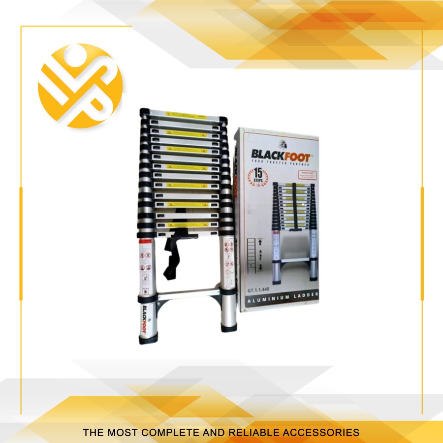 Tangga Teleskopik Single 5.2 m