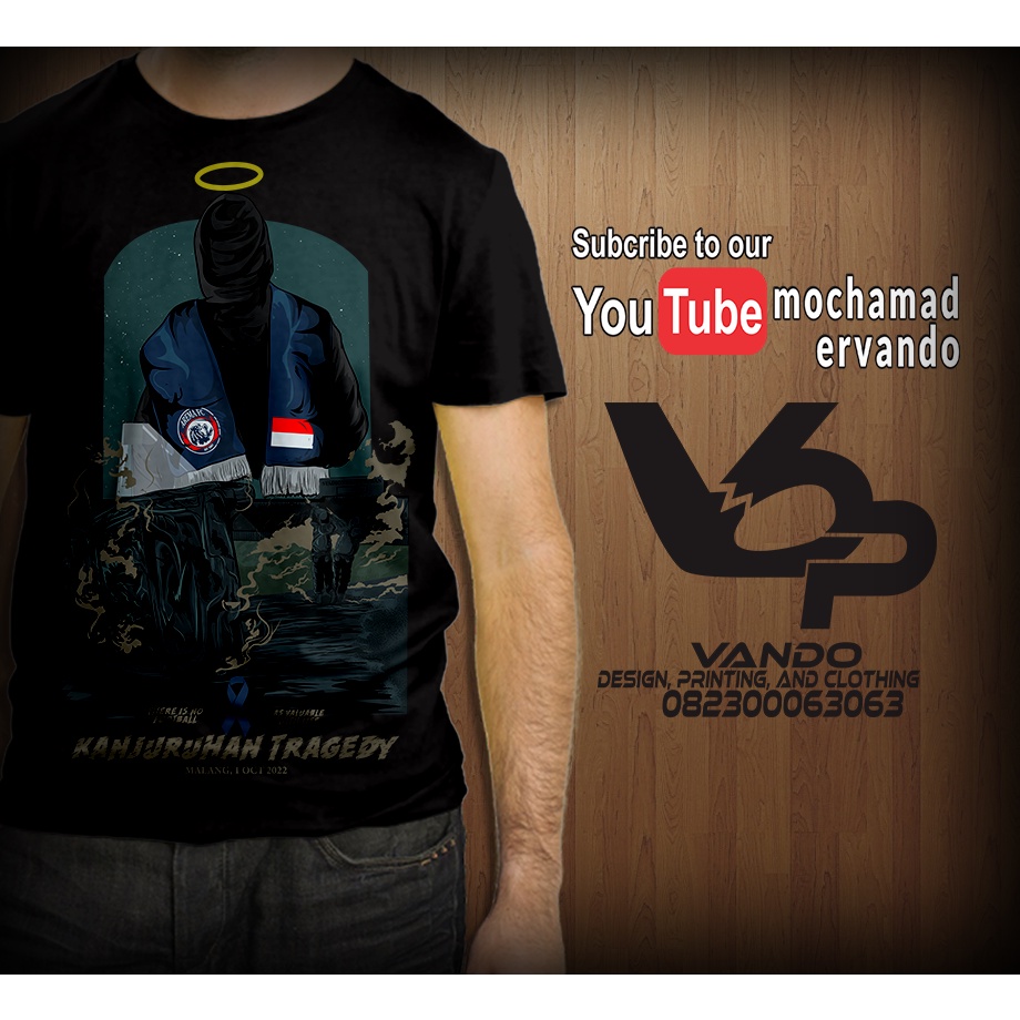 KAOS DISTRO TRAGEDI KANJURUHAN