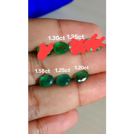 zamrud / zambrud colombia est / emerald beryl no co no dyed