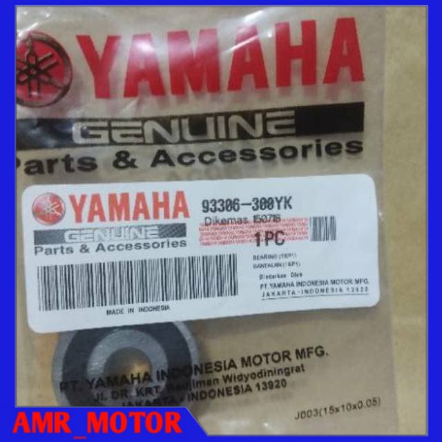 LAHER BEARING PCS PRESS 6300 LAHER RODA DEPAN MIO NEW MIO SOUL MIO J MIO M3 MIO GT SOUL GT DLL