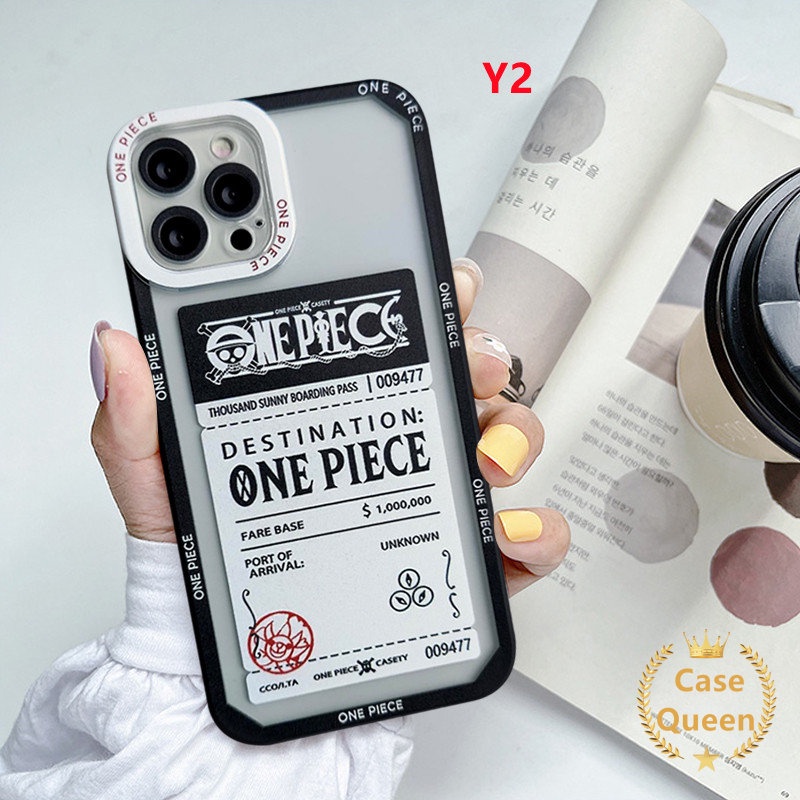 Soft Case Motif Tiket One Piece Untuk Samsung A32 A53 A51 A50 A03 A50s A30s A22 A12 A13 A23 A73 5G A03s M23 A30 A52 A33 A21s A10s A02s A11S A20s A2S A10s