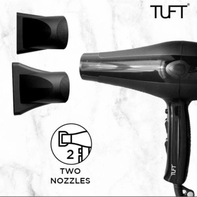 hair dryer tuft 8506 / 8701 hairdryer tuft 600 watt panas dingin tuft profesional