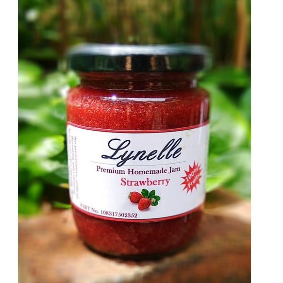 

Terbaru.. Pure Strawberry/250 gr - Lynelle Homemade Jam LESS SUGAR (READY) ENJ