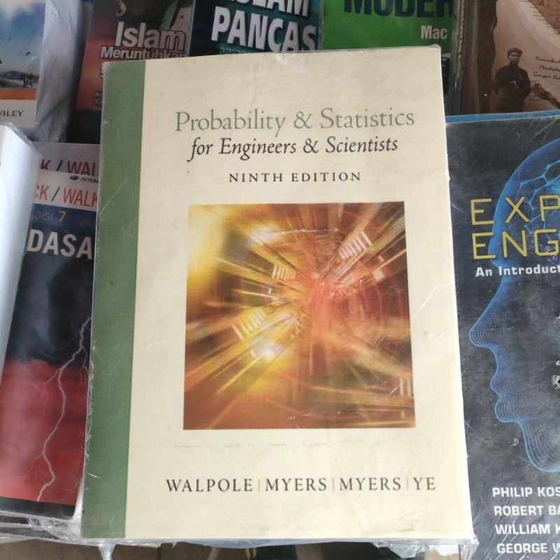 

probabilty & statistika for engineers & scientist Ninth edition buku walpole