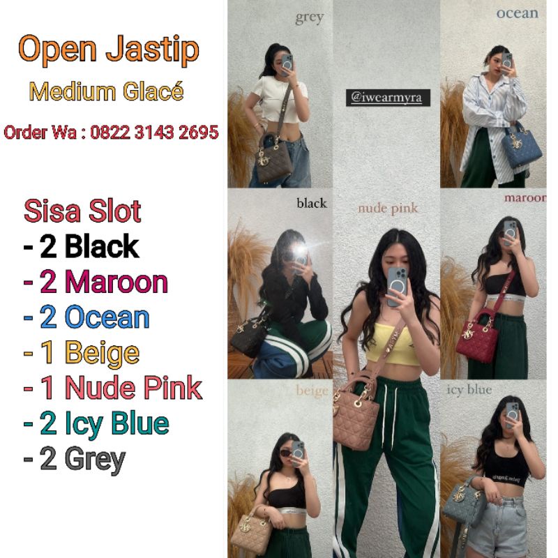 Iwearmyra - Open Jastip Pelunasan Link Medium Glace Bag