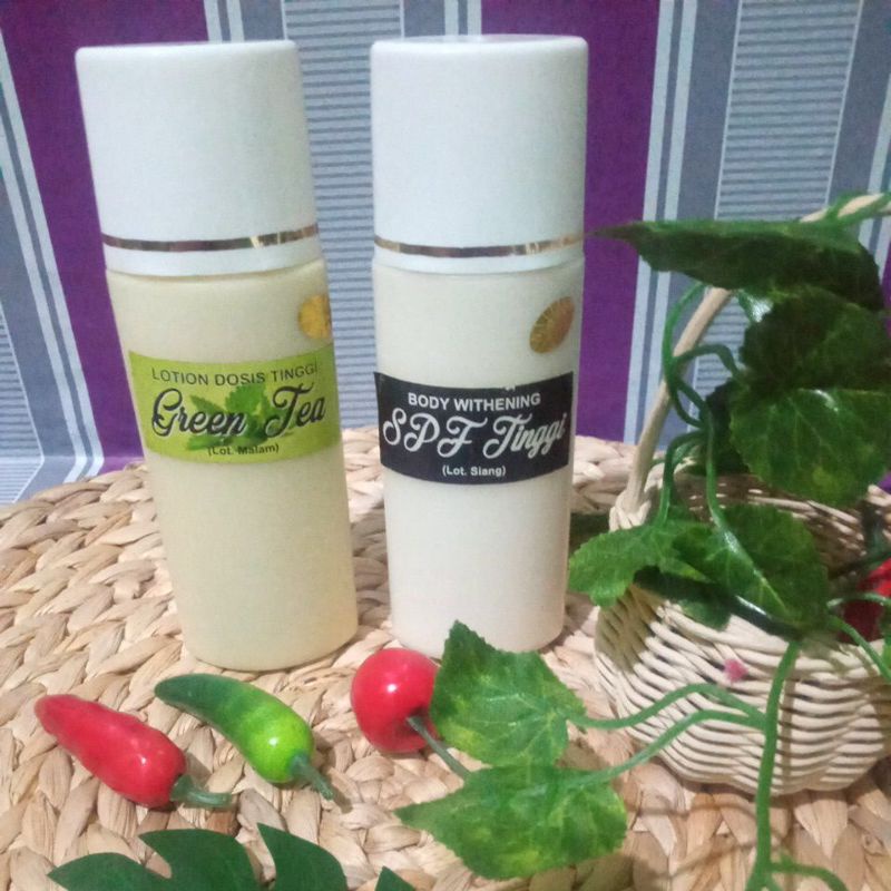 ❣️ Nartishop❣️HB green tea original handbody lotion pemutih badan