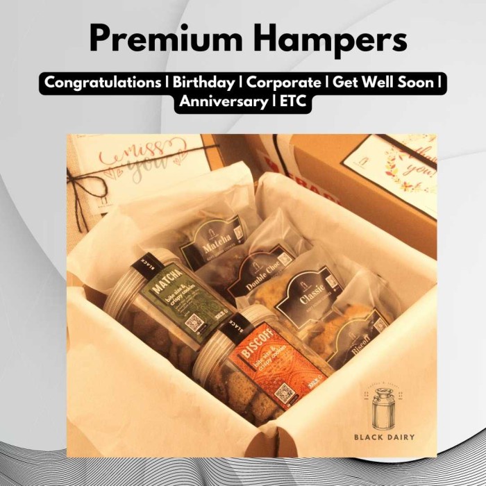 

[COD] PREMIUM HAMPERS 4 PCS SOFT COOKIES + 2 PCS CRISPY COOKIES