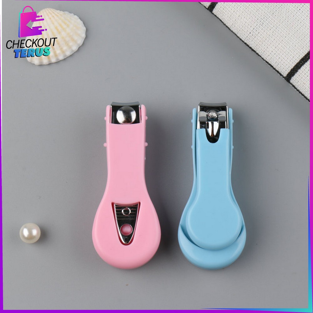 CT C54 Gunting Kuku Bayi Set Jepit Kuku Mini Anak Anti Slip Nail Clipper Gunting Kuku Portable Aman Untuk Bayi