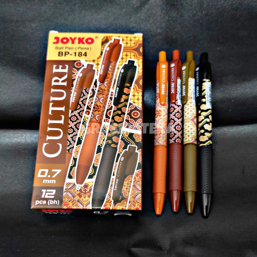 

PULPEN, BOLPEN, BOLPOINT BP 184 HITAM JOYKO