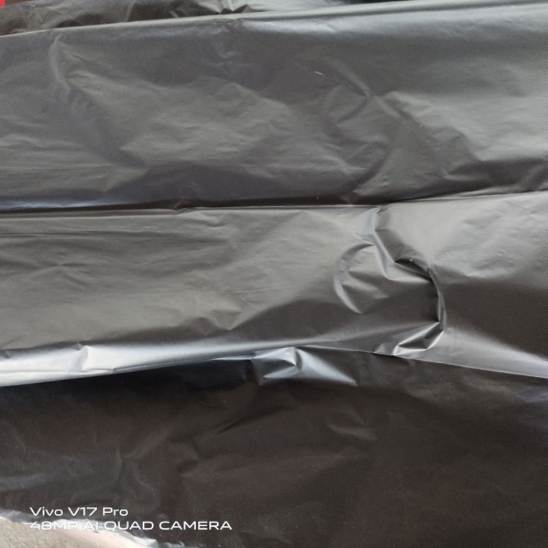 plastik layangan gapangan hitam super pekat