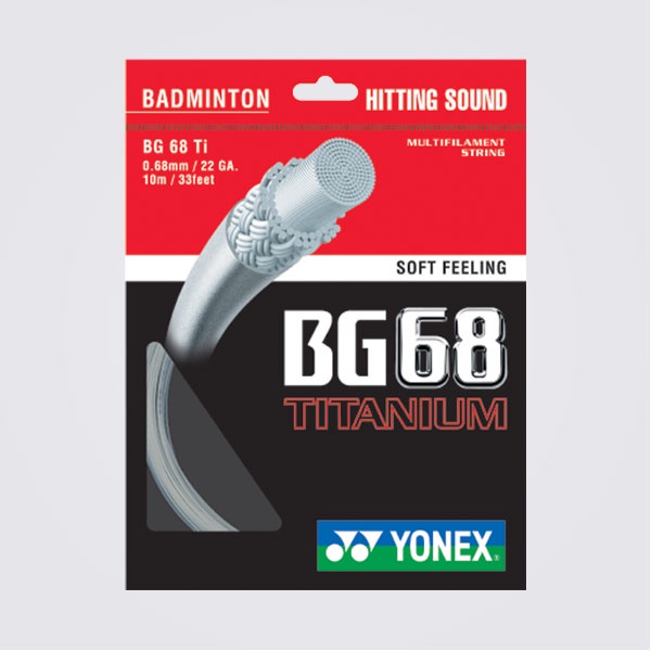 Yonex BG68 Titanium STRING  Original Senar Badminton Bulutangkis
