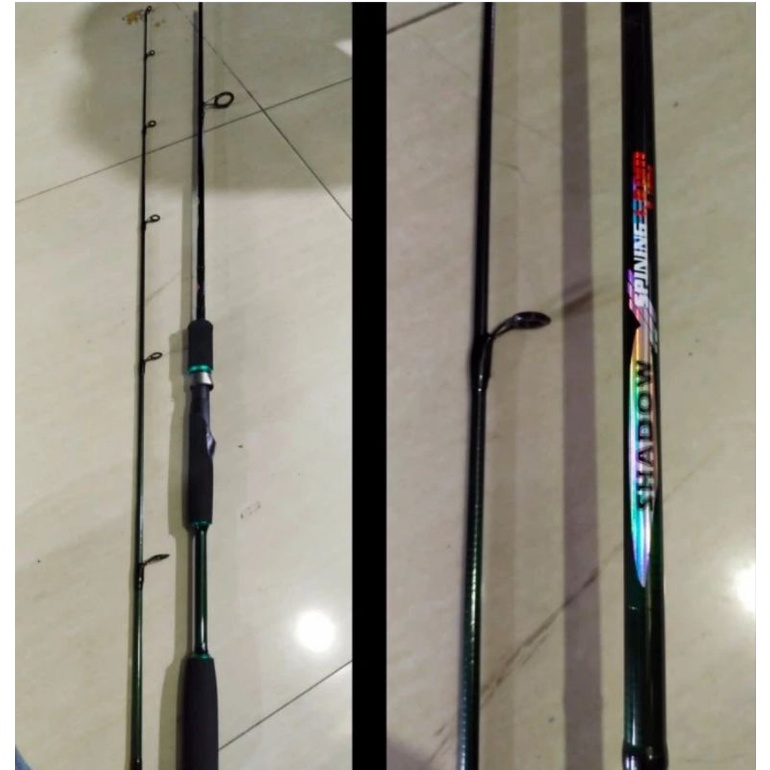 joran pancing aiwa shadow 150 180 cm bahan carbon
