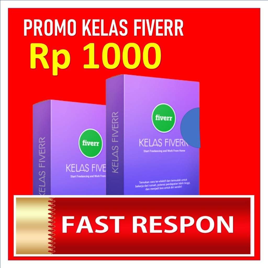 Ecourse: PROMO..Strategi Cara Mudah Dapat Cuan dari Fiverr