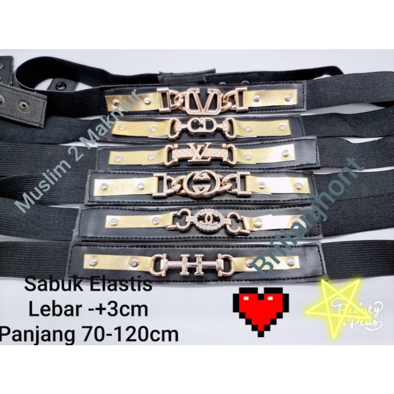 GROSIR (12PIC) BELT KEPALA EMAS WANITA TERLARIS