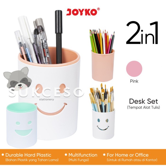 

Stationery Joyko Desk Set Ds-56 / Tempat Alat Tulis Meja Lucu Murah Berkualitas