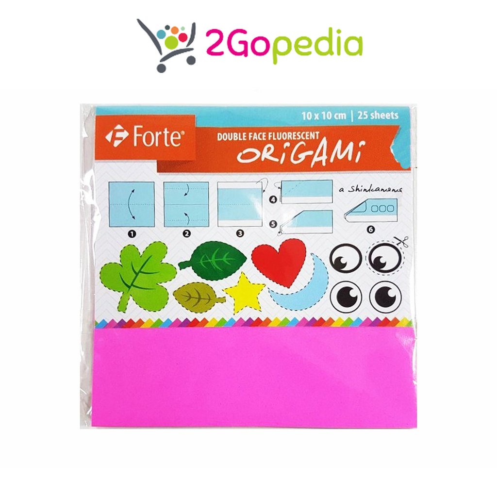 

Kertas Lipat Origami 10 X 10 (Isi 25 Lembar) Forte Grosir Murah Atk