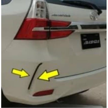 [BAYAR DIRUMAH] Rear Reflektor Bumper Bemper Belakang Lampu Toyota All New Avanza 2019 / Perlengkapa