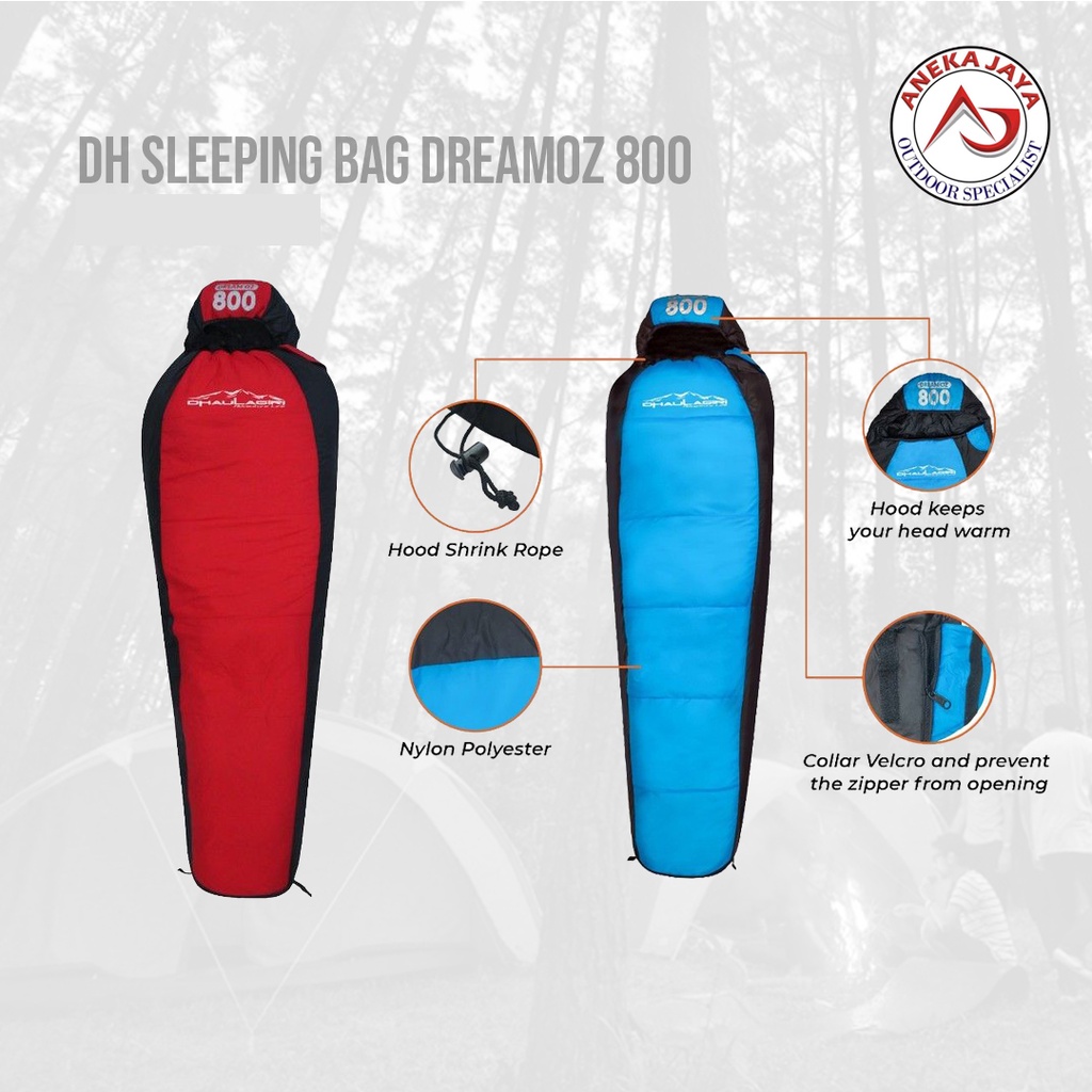 DH SLEEPING BAG DREAMOZ 800