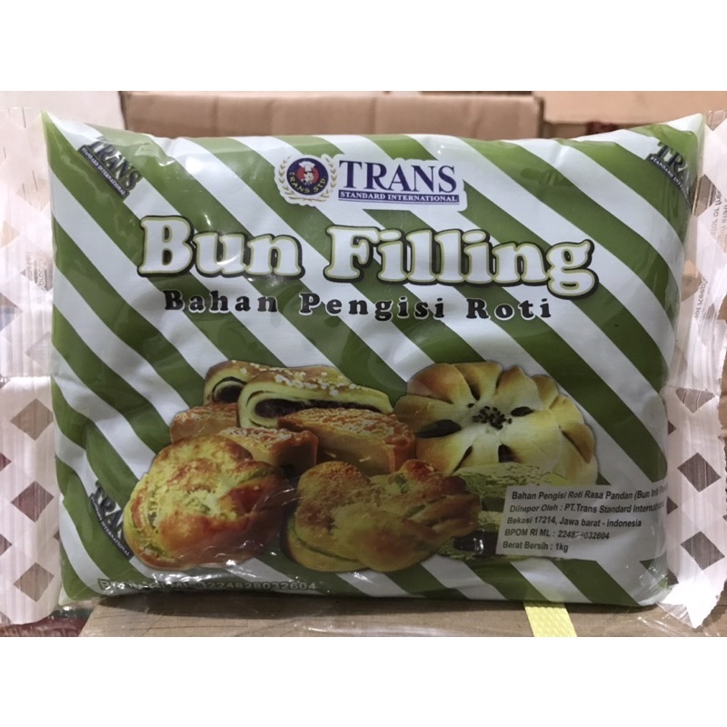 

Trans filling pandan bean